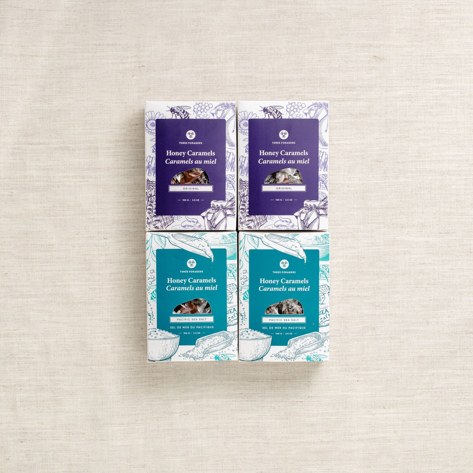 Honey Caramel Taster Bundle (4 boxes)