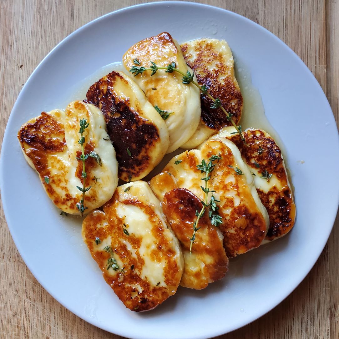 Honey Lemon Halloumi