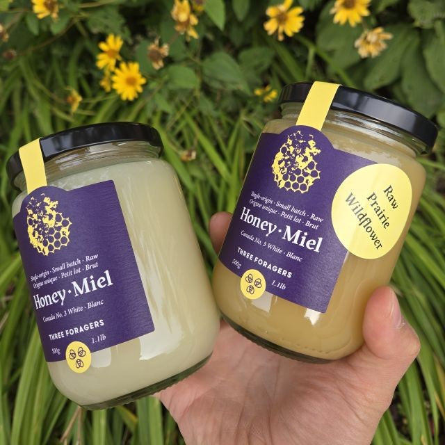 Fresh Raw Prairie Wildflower Bundle (2 jars) *LIMITED EDITION*