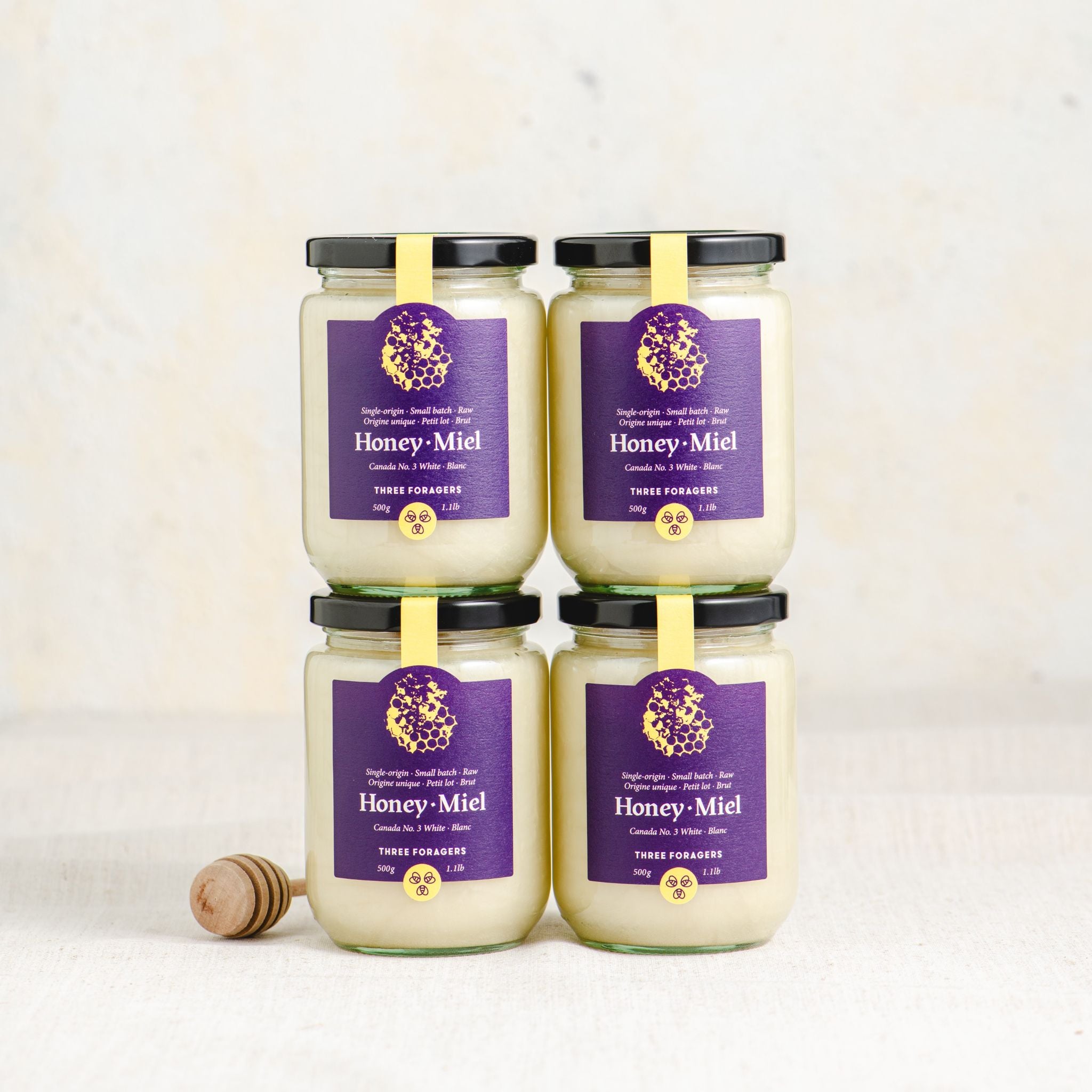 Signature Honey Bundle (4 jars + Bonus Flavored Honey jar!)