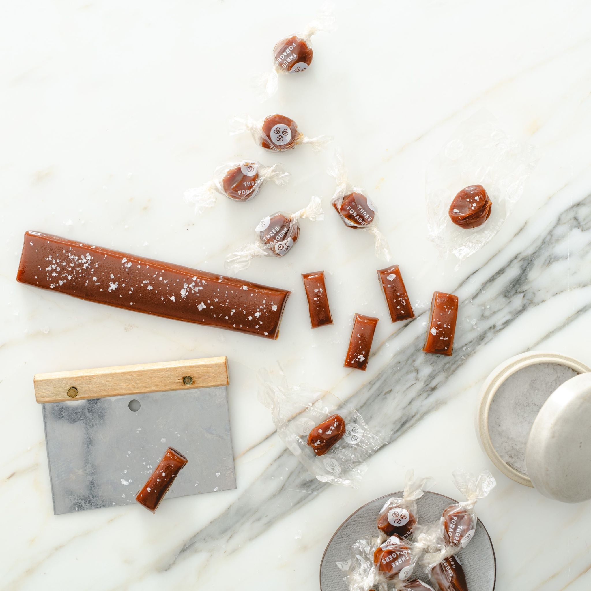 Sea Salt Honey Caramels