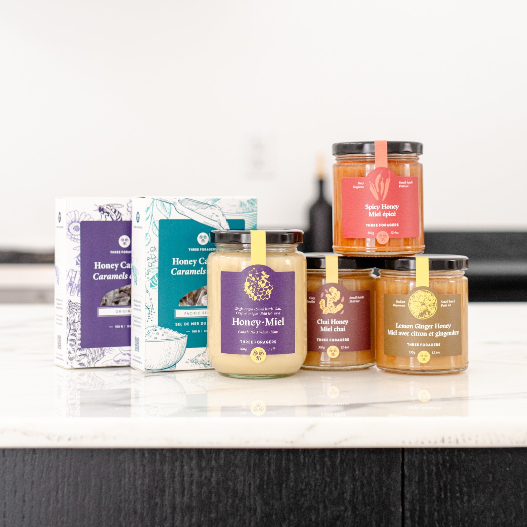 Superfood Honey Variety Pack (4 jars + 2 Honey Caramels!)