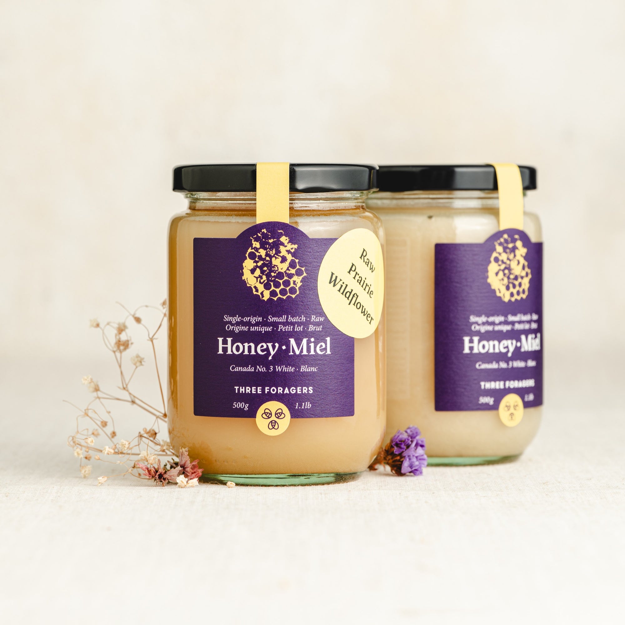 Fresh Raw Prairie Wildflower Bundle (2 Jars) *LIMITED EDITION*